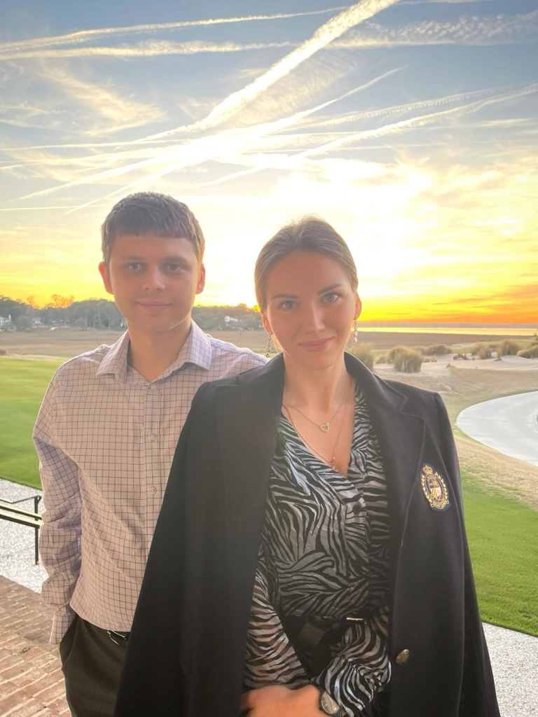 Valentyn and Valeriia Milashevych, founders of M&H Construction & Design
