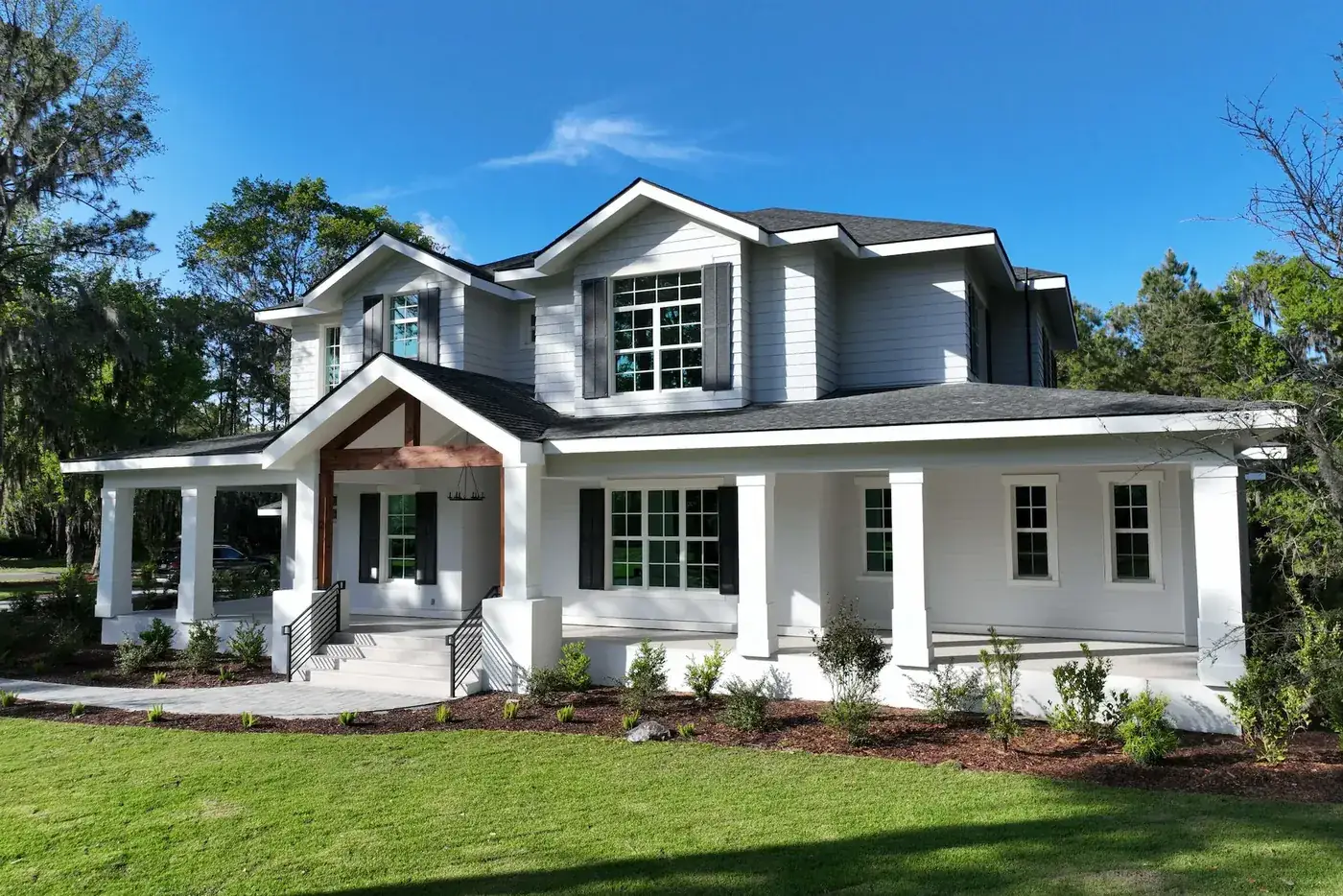 Completed Lumina Luxe residence by M&H in Bluffton, South Carolina
