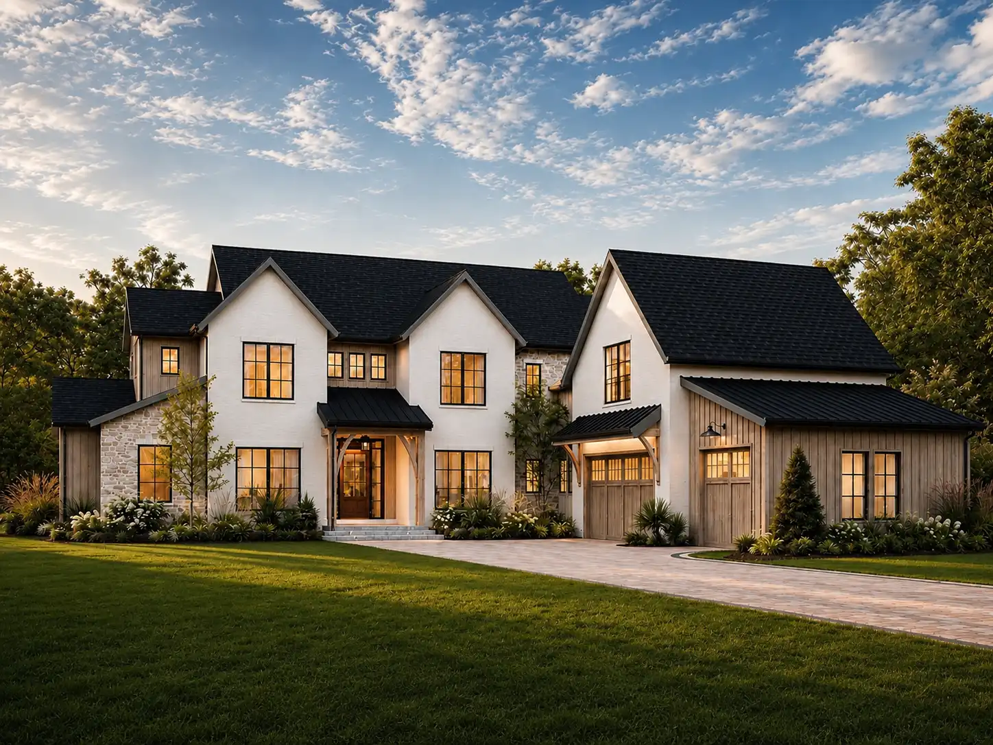 The Oyster Bluff custom home design