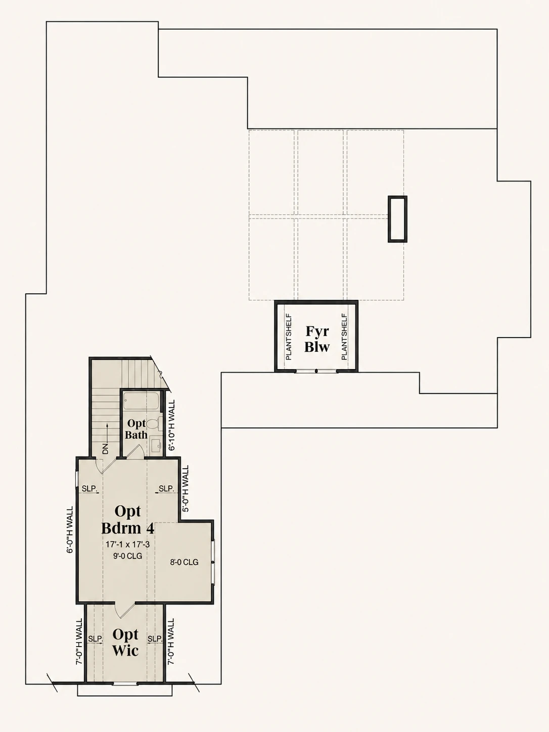 
                                        The Briarfield
                                        second floor
                                        plan
                                    