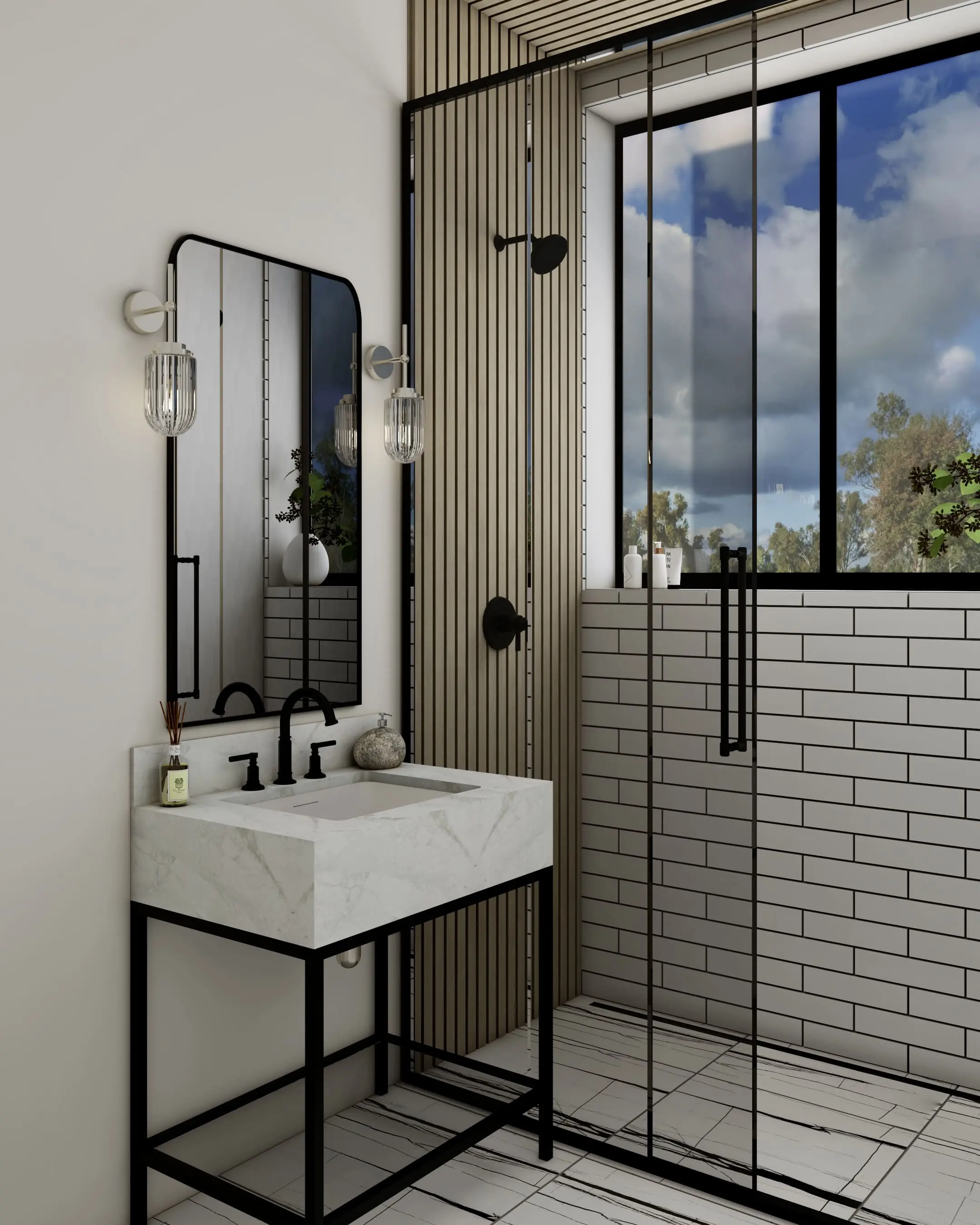 Coastal Craft sage green laundry room with custom cabinetry