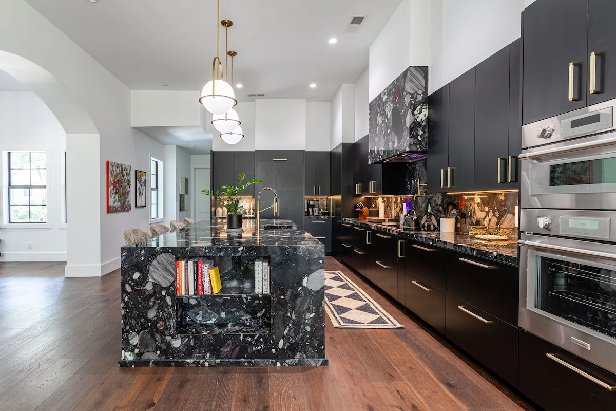 Sophisticated and statement-driven, it’s a confident blend of modern  design, creative expression, a... — Portfolio project by M&H Construction and Design.